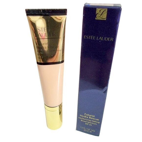 Estee Lauder Futurist Hydra Rescue Moisturizing Foundation Shades: 3W1 & 1N1 - Picture 1 of 15